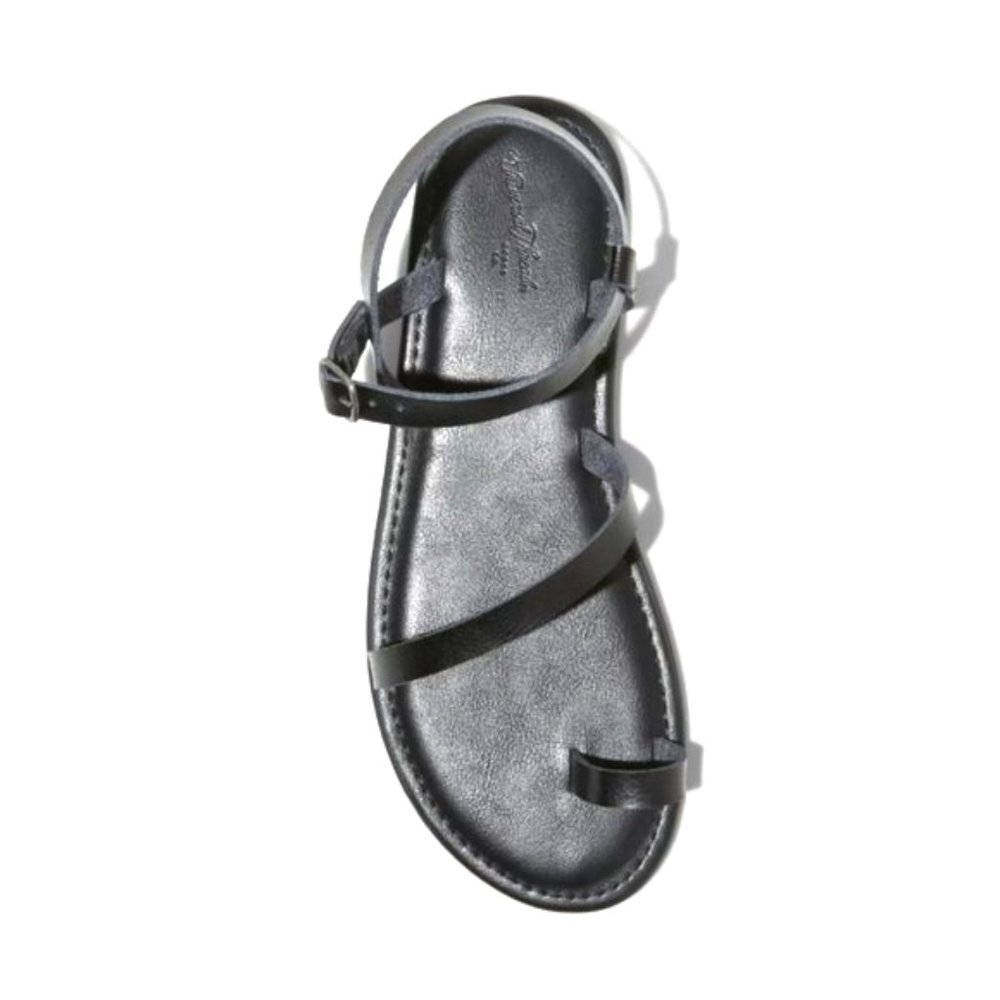 NWT Women's Naked Ankle Strappy Sandals Black - Picture 2 of 3